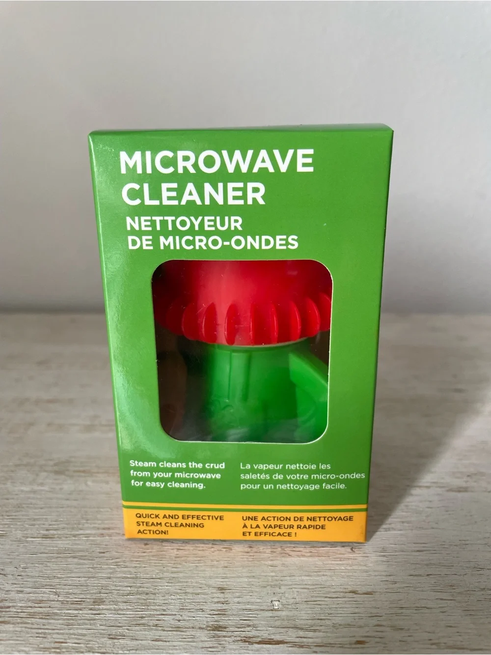 Angry Mama Red-Headed Green Microwave Cleaner